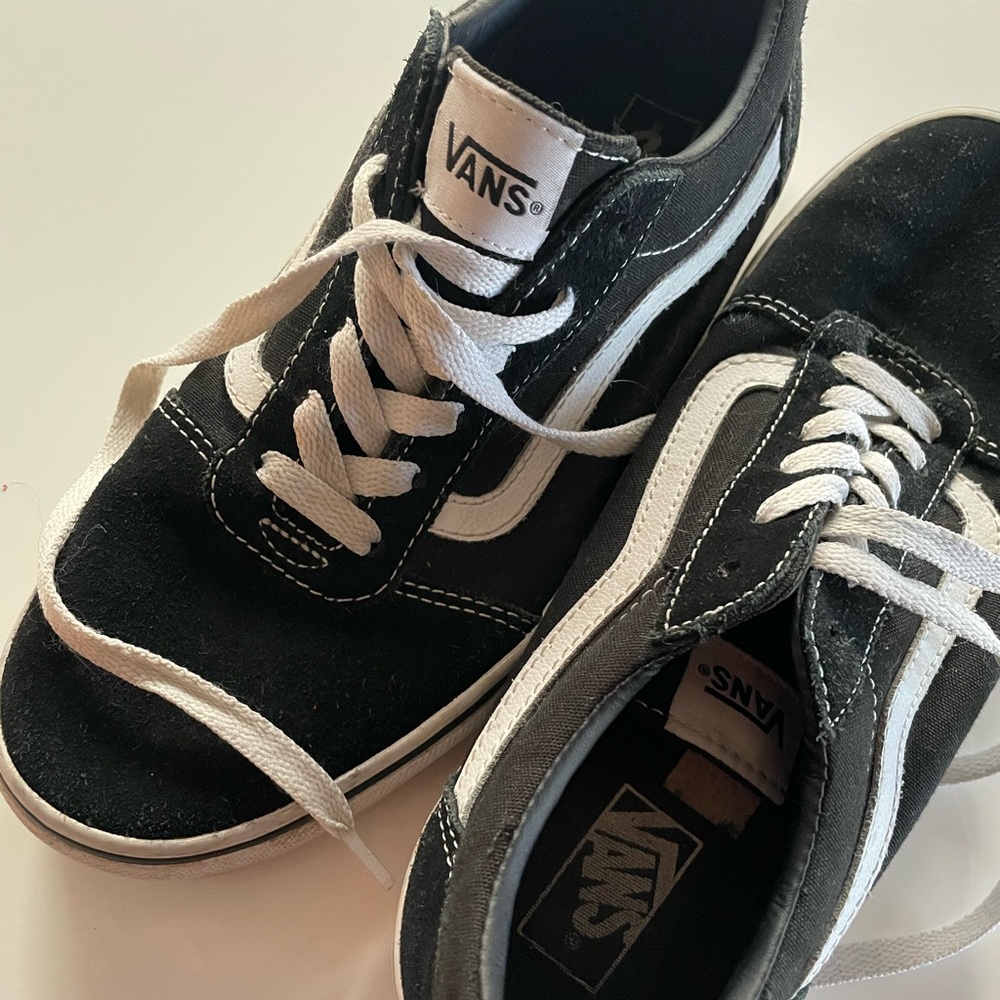 Black Vans 6.5 Youth